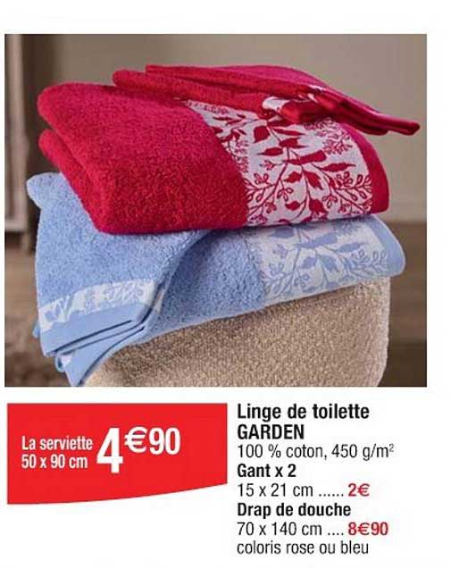Linge de toilette GARDEN