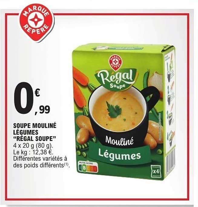 SOUPES MOULINÉ LÉGUMES “RÉGAL SOUPE”