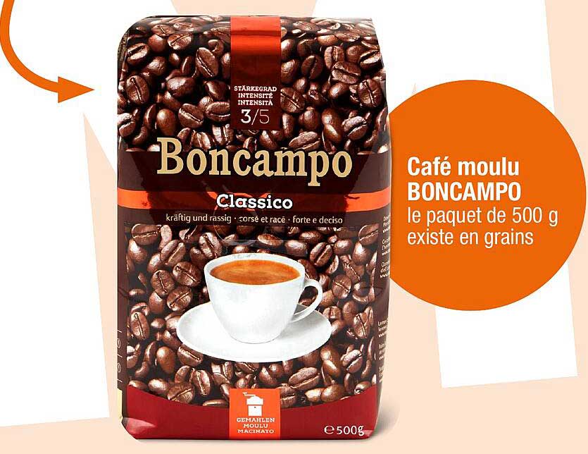 Café moulu BONCAMPO