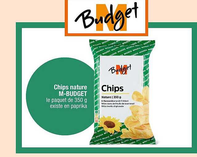 Chips nature M-BUDGET