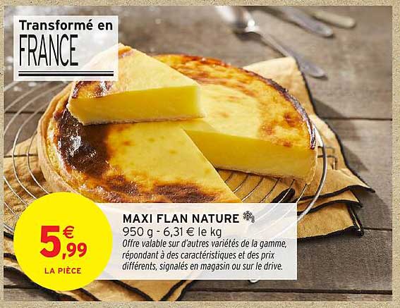 MAXI FLAN NATURE