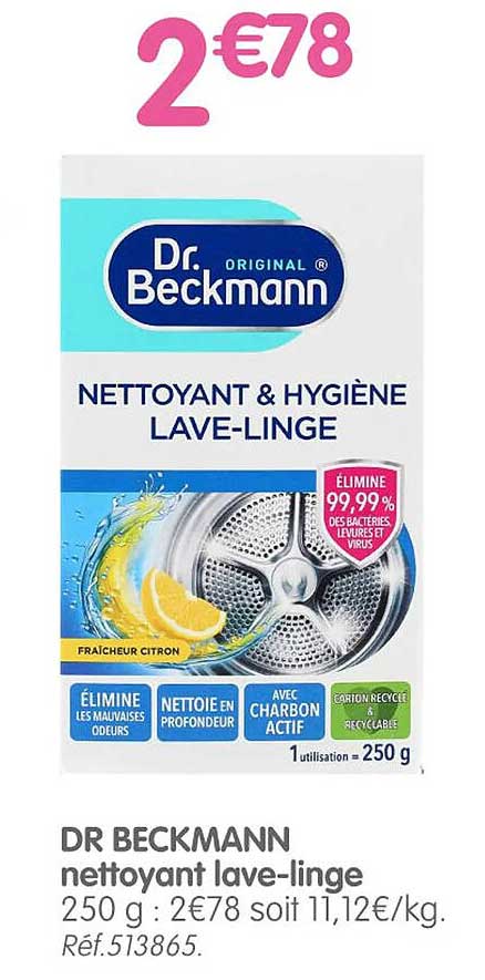 NETTOYANT & HYGIÈNE LAVE-LINGE
