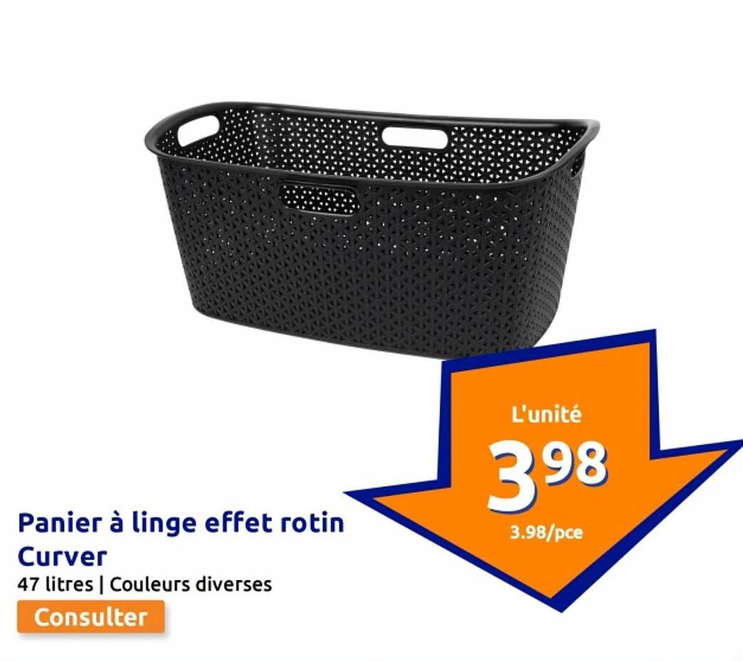 Panier Rotin Actionnull
