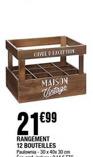 Range Bouteille La Foir Fouille