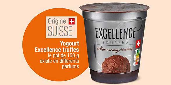 Yogourt Excellence truffes
