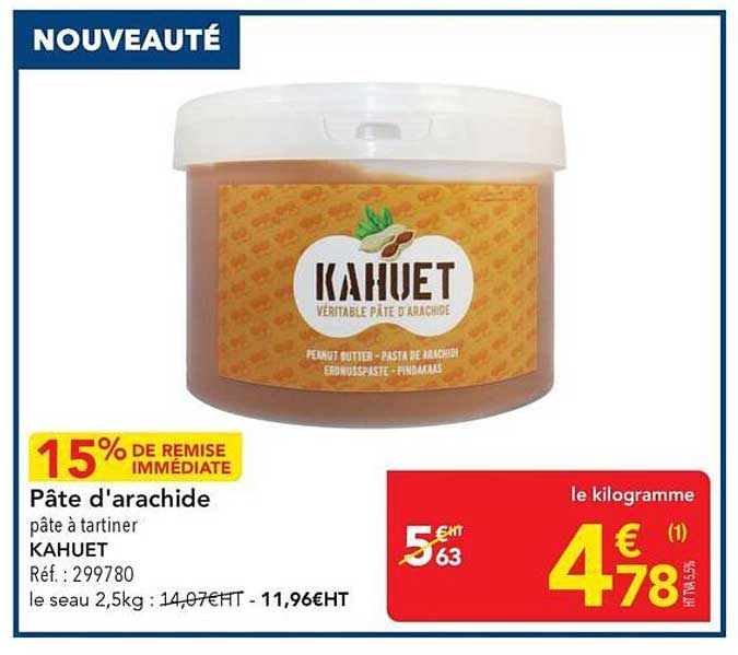 Pâte d'arachide
