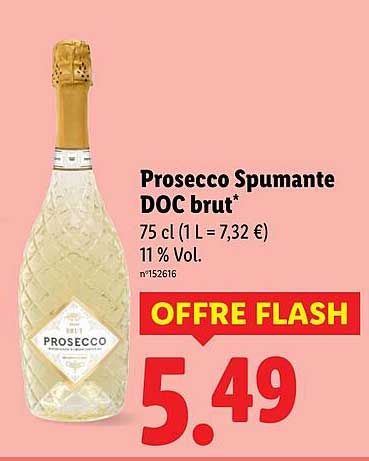 Prosecco Spumante DOC brut*