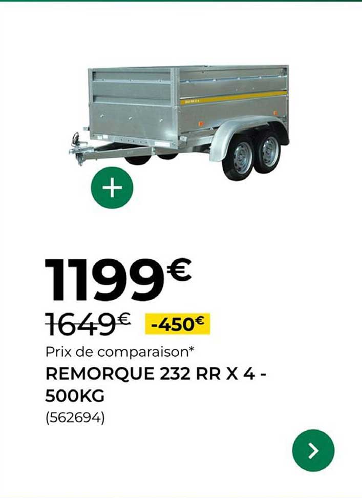 Remorque 232 Rr X4