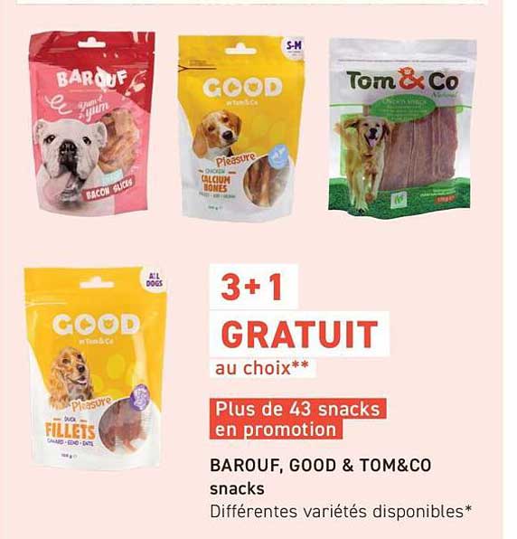 3 + 1 GRATUIT au choix**