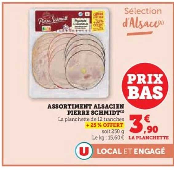 ASSORTIMENT ALSACIEN PIERRE SCHMIDT