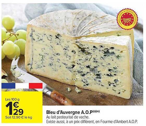 Bleu d'Auvergne A.O.P.