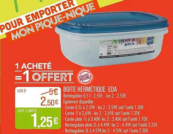 BOITE HERMÉTIQUE EDA