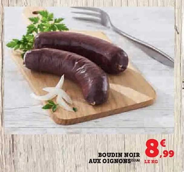 BOUDIN NOIR AUX OIGNONS