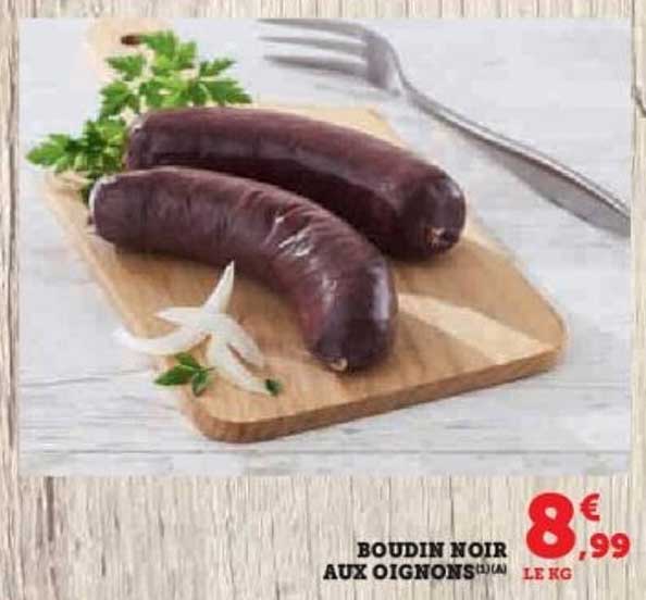 BOUDIN NOIR AUX OIGNONS
