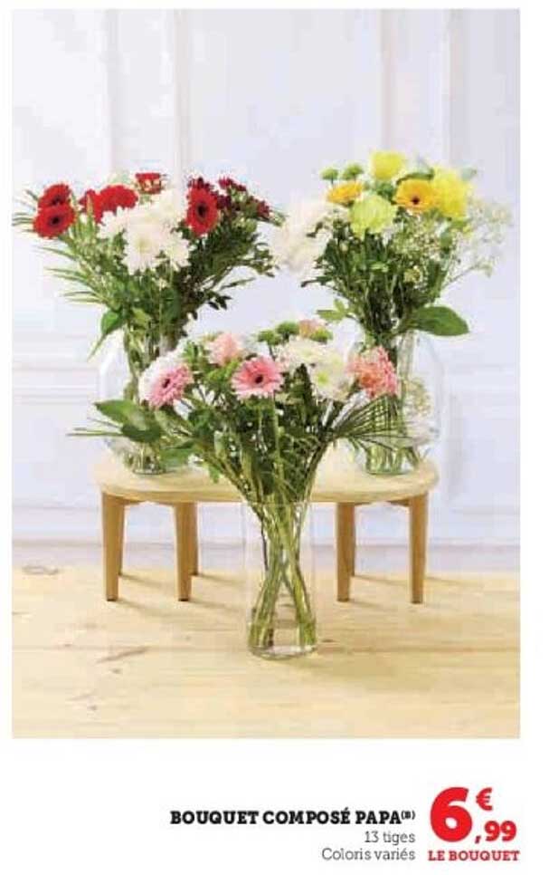 BOUQUET COMPOSÉ PAPA