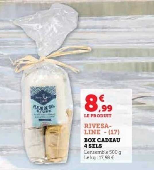 BOX CADEAU 4 SELS