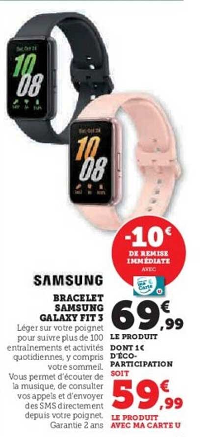 Bracelet Samsung Galaxy Fit 3