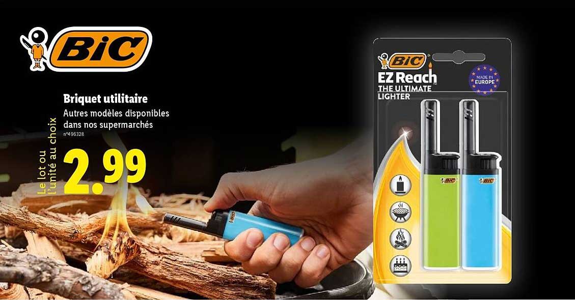 Briquet utilitaire