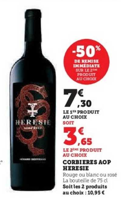 CORBIERES AOP HERESIE