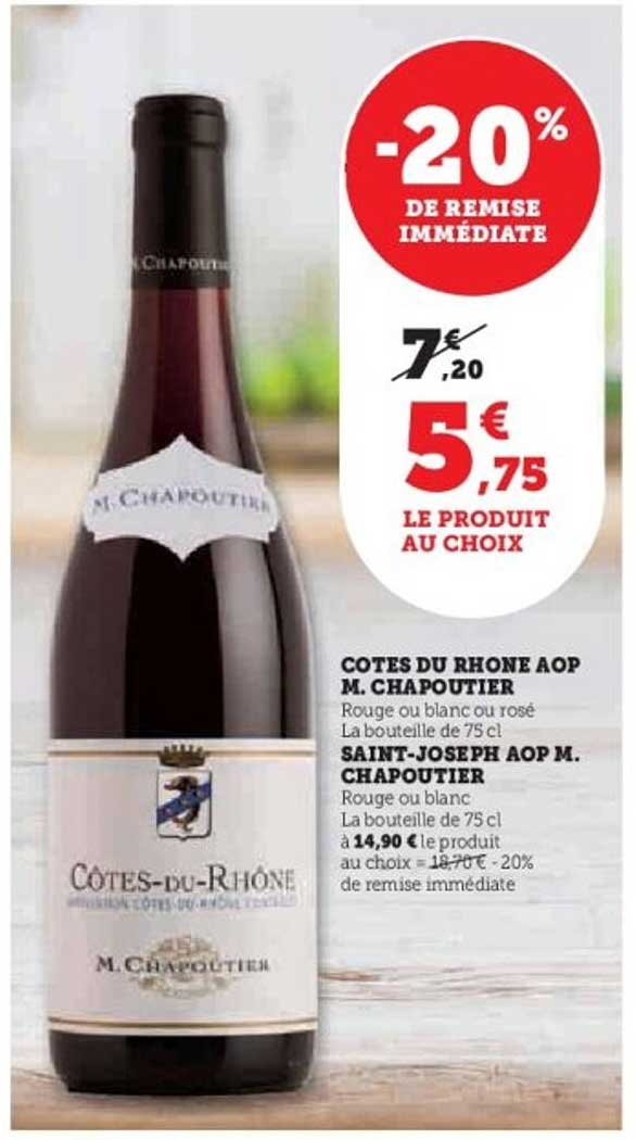 COTES DU RHONE AOP M. CHAPOUTIER