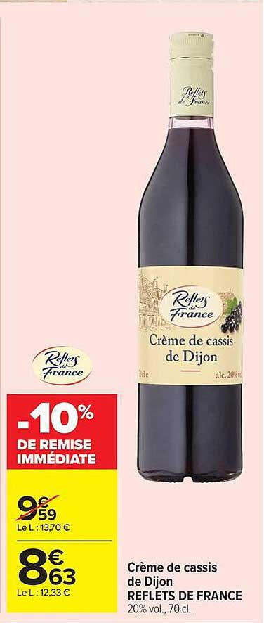 Crème de cassis de Dijon