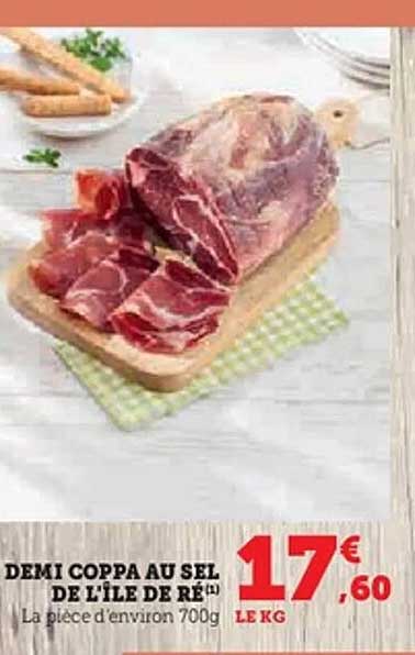 DEMI COPPA AU SEL DE L'ÎLE DE RÉ