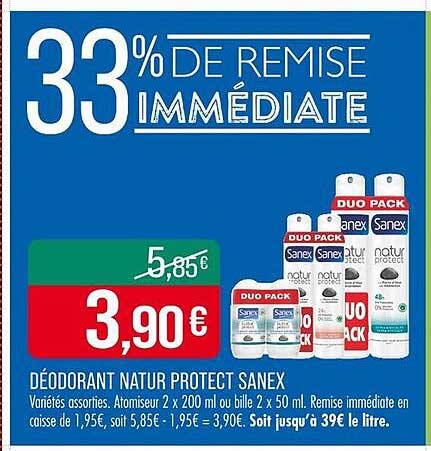 Déodorant Natur Protect Sanex