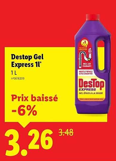 Destop Gel Express 1L