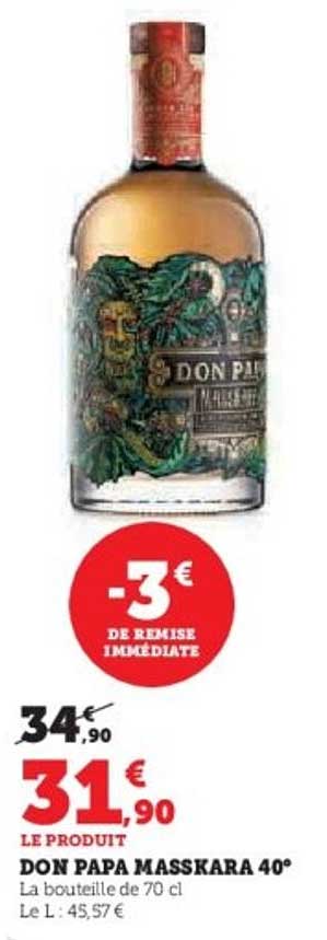DON PAPA MASSKARA 40°