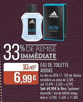 EAU DE TOILETTE ADIDAS