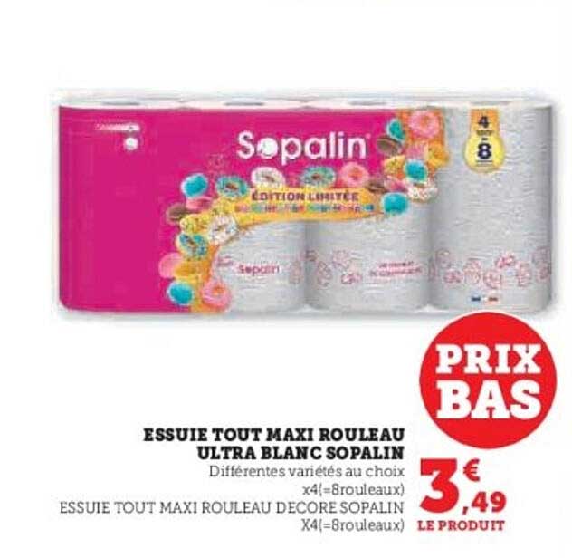 ESSUIE TOUT MAXI ROULEAU ULTRA BLANC SOPALIN
