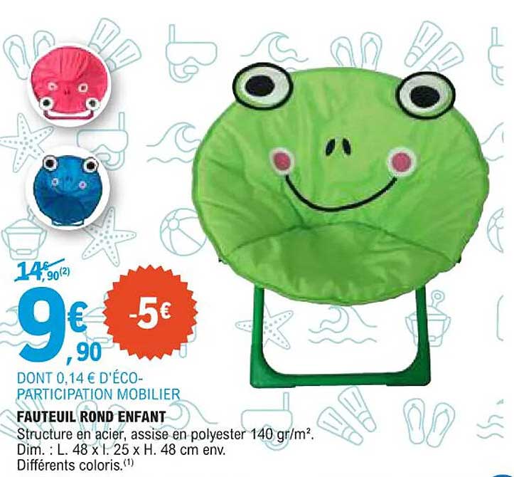FAUTEUIL ROND ENFANT