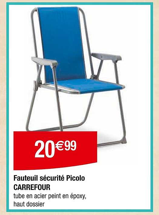 Fauteuil sécurité Picolo CARREFOUR