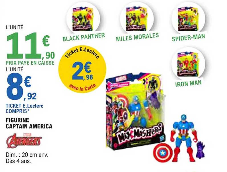 FIGURINE CAPTAIN AMERICA