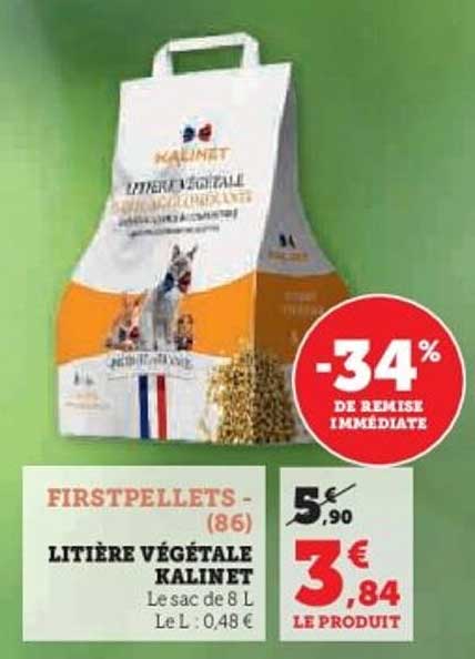FIRSTPELLETS - LITIÈRE VÉGÉTALE KALINET