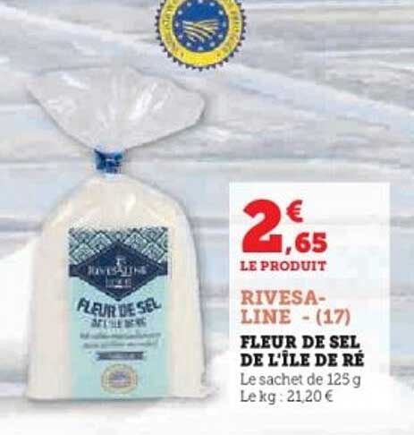 FLEUR DE SEL DE L’ILE DE RÉ