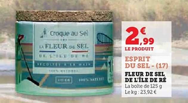 FLEUR DE SEL DE L’ÎLE DE RÉ