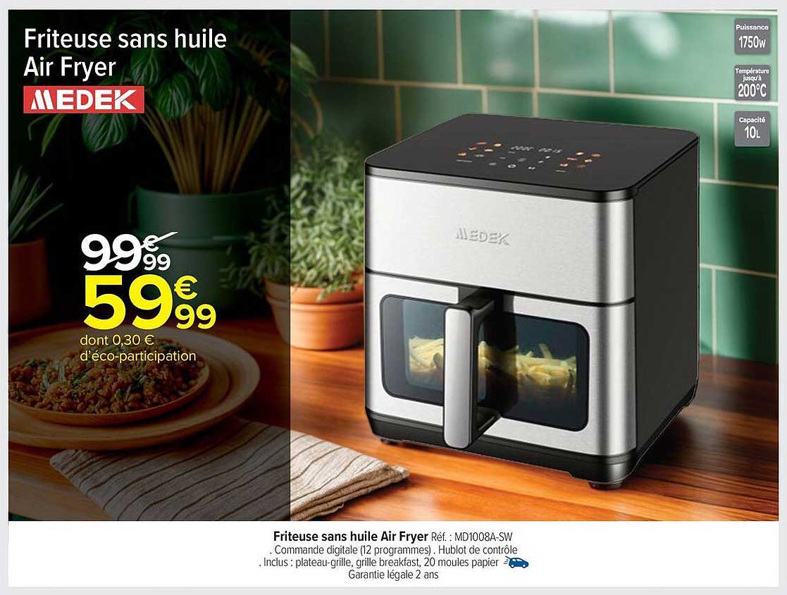 Friteuse sans huile Air Fryer