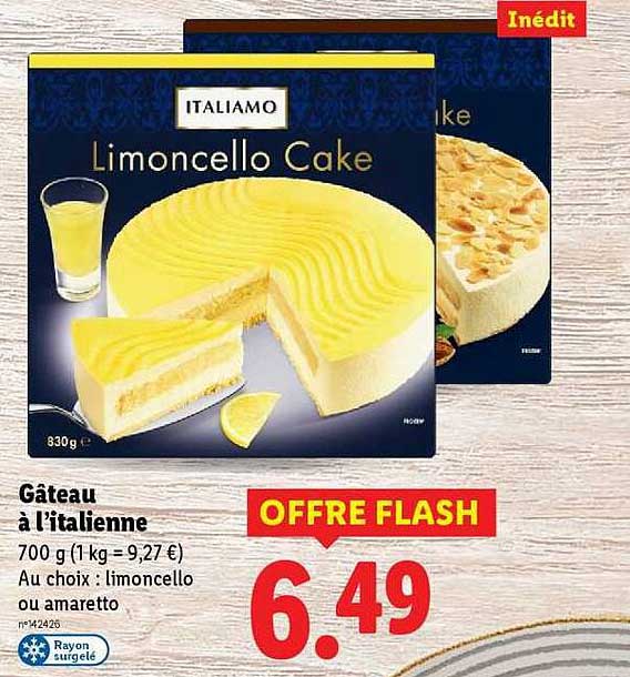 Gâteau à l’italienne