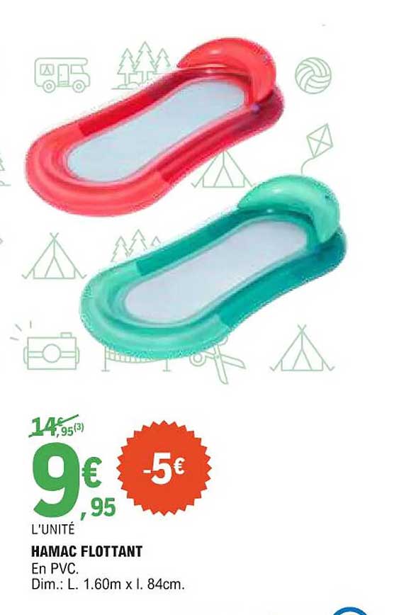 HAMAC FLOTTANT