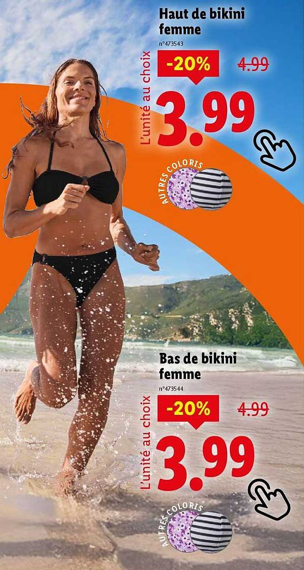 Haut de bikini femme