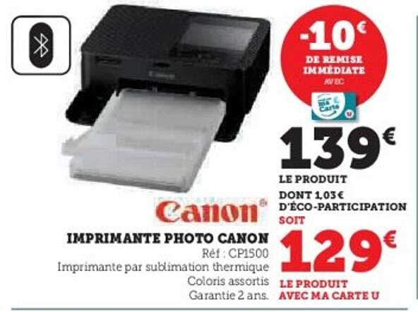 IMPRIMANTE PHOTO CANON