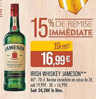 Irish Whiskey Jameson