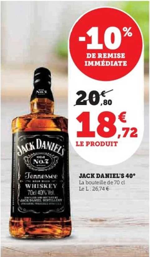 JACK DANIEL'S 40°