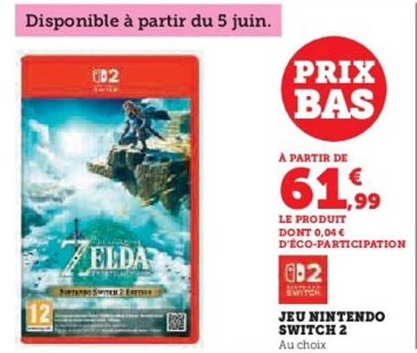 JEU NINTENDO SWITCH 2