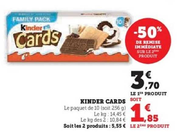 KINDER CARDS