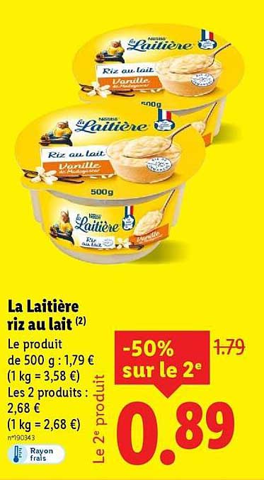 La Laitière riz au lait (2)