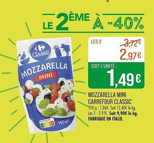 LE 2 ÈME À -40%