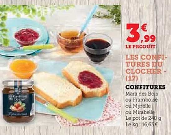 LES CONFITURES DU CLOCHER -