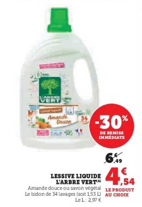 LESSIVE LIQUIDE L'ARBRE VERT